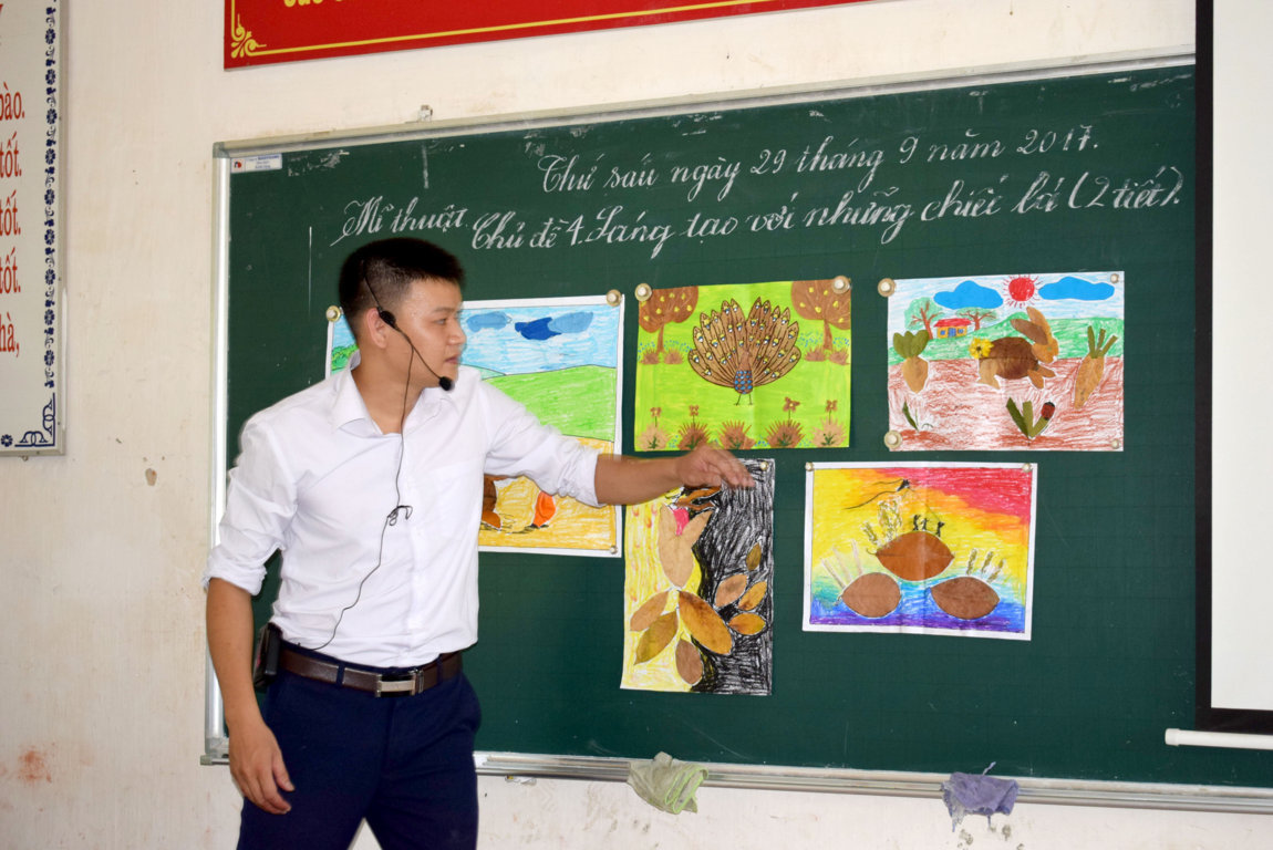 Trường tiểu học Him Lam triển khai dạy học môn  Mĩ thuật theo phương pháp Đan Mạch